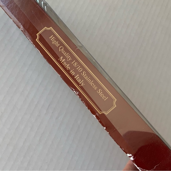 EME Italy Napoleon Table serving fork and serving spoon - Picture 11 of 15